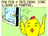 Piou-piou - Attention batiment neuf