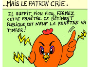 Piou-piou - Attention batiment neuf